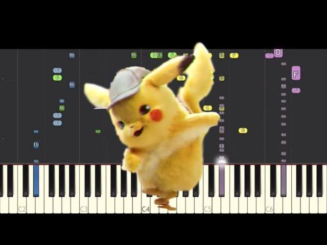 Detective Pikachu Dance Song - NPT Music Remix - Piano Cover