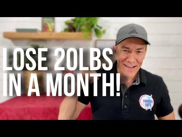 5 Keys To Lose 20lbs In A Month