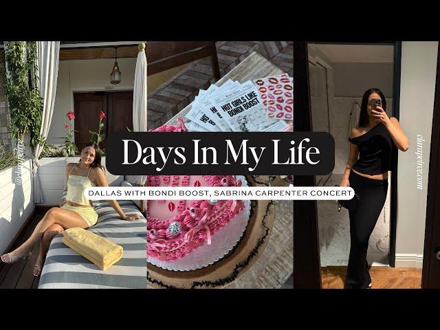 DAYS IN MY LIFE: Sabrina Carpenter Concert & Dallas Travel Vlog