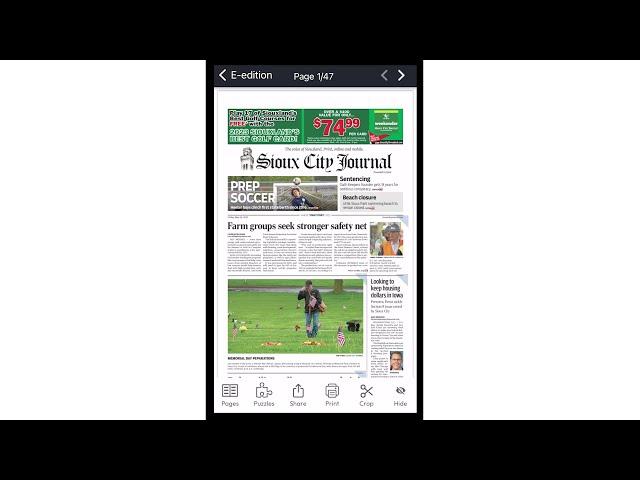 How to use the new Sioux City Journal app