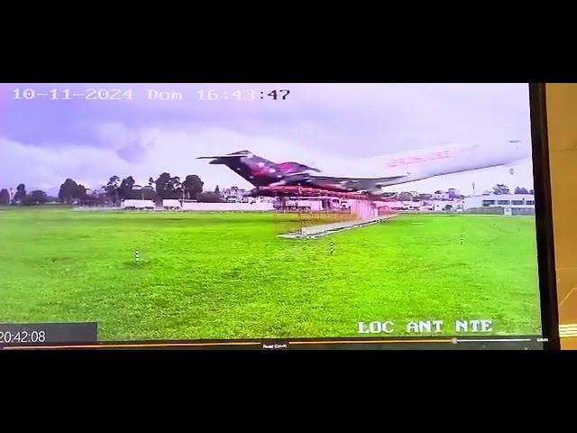 Accident: Aerosucre B722 at Bogota on Nov 10th 2024, overran runway on takeoff