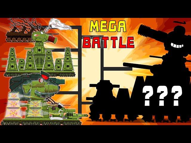 Mega Battle Monster Bots: Cartoons about tanks