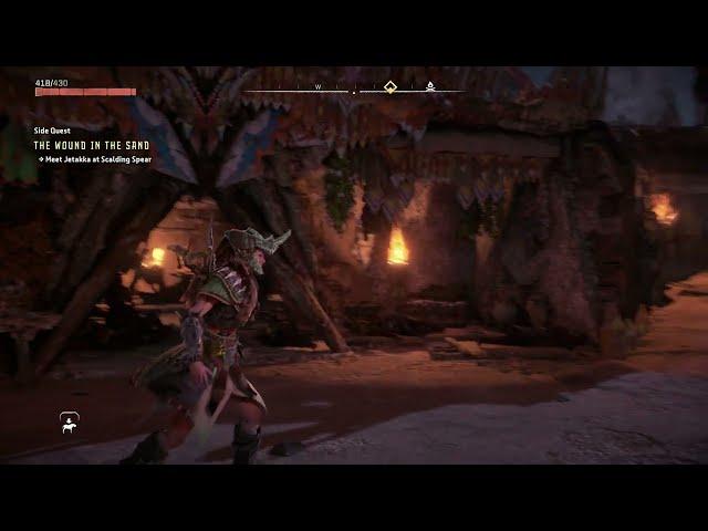 Horizon Forbidden West Unlock Tenakth Vanquisher and Wound in the Sand Quest