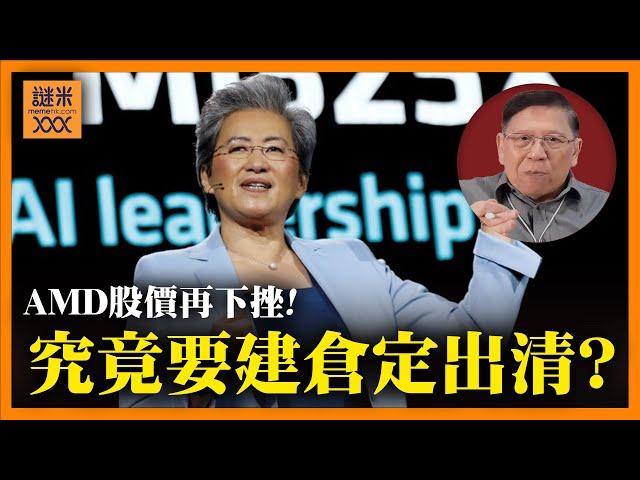 （中英字幕EngSub）AMD股價再下挫！宣佈業績仲慘！究竟要建倉定出清？聽我分析《蕭若元：蕭氏新聞台》2024-12-26