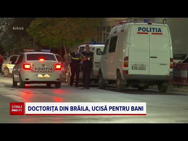 S-a aflat motivul pentru care dentista din Brăila a fost ucisă