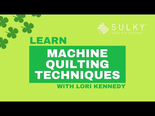 Free-Motion Embroidery with Lori Kennedy