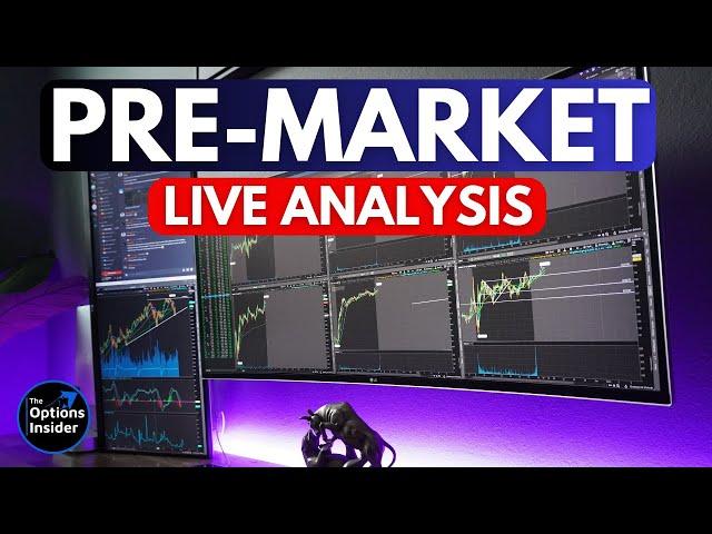  (03/05) PRE MARKET LIVE STREAM - We Remain in Bearish Structure | 200DMA is Key!