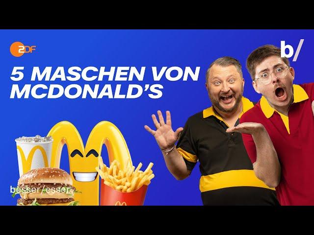 McDonald's Maschen: Das wusstest Du noch nicht über den Fast Food-Riesen