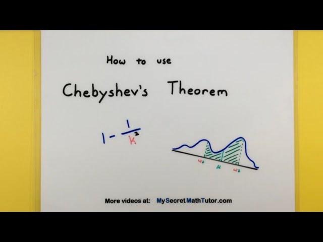 Statistics - How to use Chebyshev's Theorem