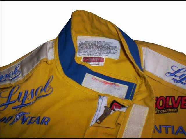 Introduction to Sports Memorabilia-Curtis Markham 1995 Lysol Race-Worn Driver Suit