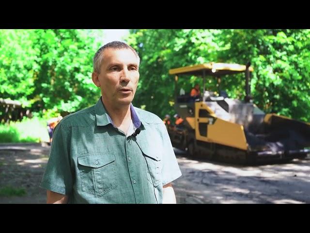 Ремонтируем дорогу на улицах Предзаводской и Качевской в поселке Строитель в Рязани.