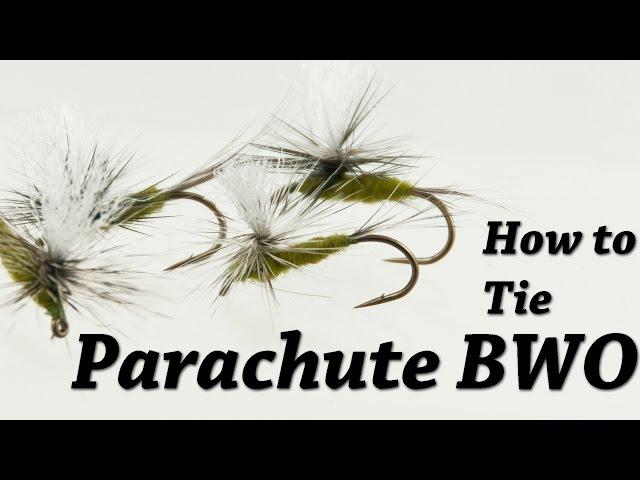 Parachute BWO - Blue Wing Olive Dry Fly | Fly Tying for Trout