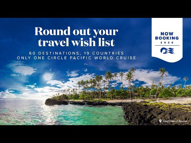 2026 Circle Pacific World Cruise | Princess Cruises®