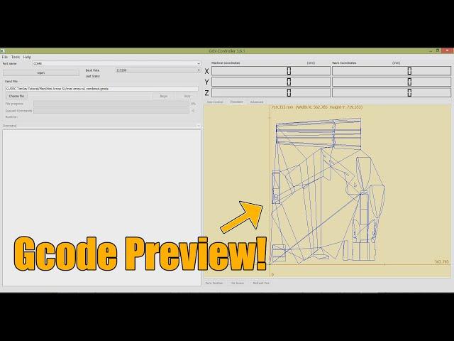 ERC TimSav Part 7 - Generating Gcode from Flite Test Plan - DIY CNC Foamboard Cutter