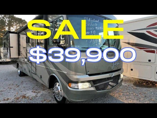 !!!PRICE REDUCTION-GOTTA GET IT GONE!! $39,900-2007 Fleetwood Fiesta LX 34N Class A Gas,41K Miles,