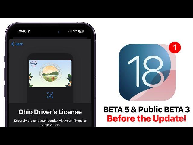 iOS 18 Beta 5 & Public Beta 3 - Watch This Before The Update!