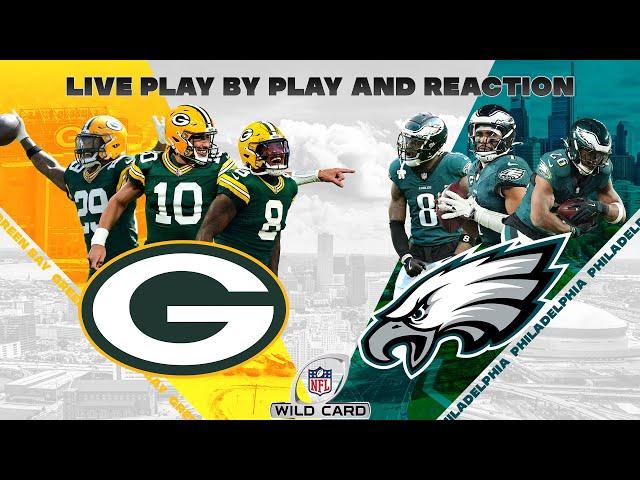 Packers vs Eagles Live Play by Play & Reaction