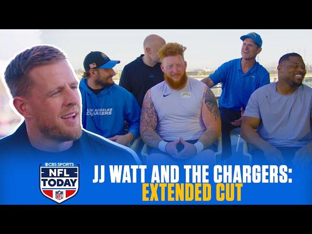 Extended Cut: JJ Watt interviews Jim Harbaugh and the Chargers Stars | NFL Today