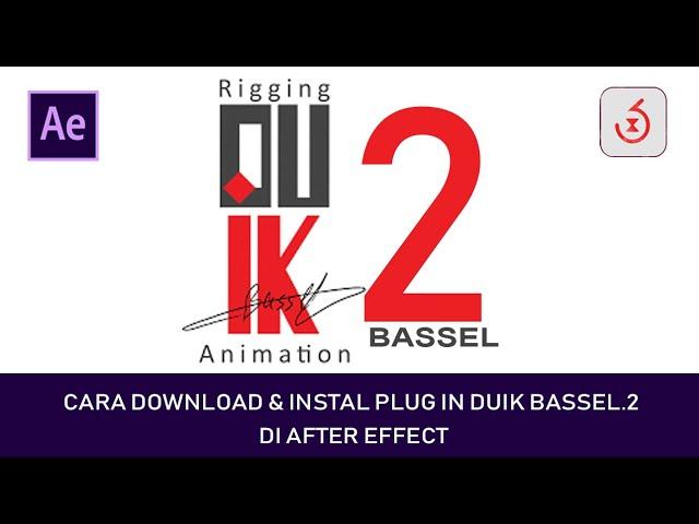 cara instal plug in DUIK BASSEL.2 di after effect