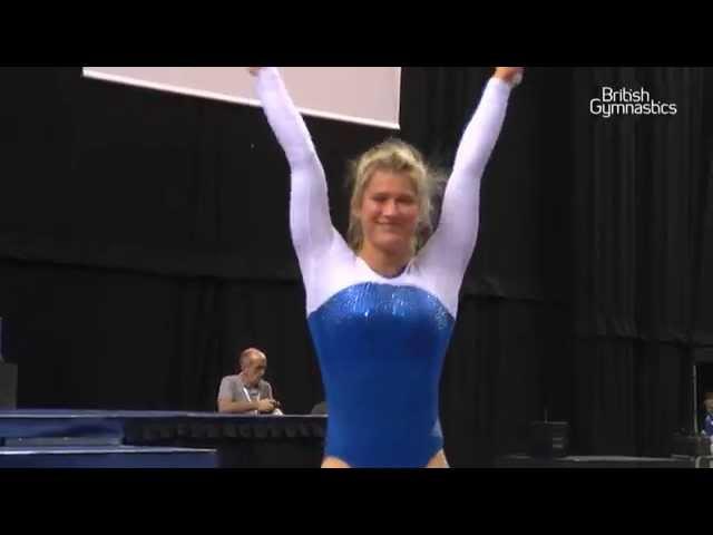 LUCIE COLEBECK - GOLD - 2015 British Tumbling Championships