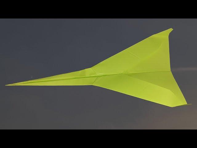 How to Make the Best Paper Airplane For Distance
