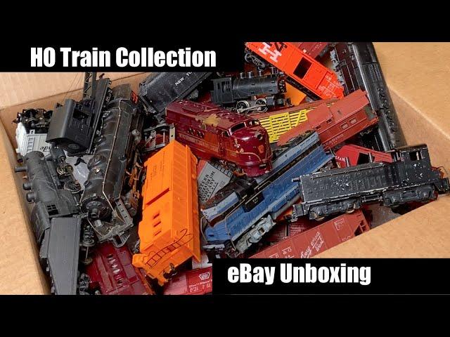 Huge 1950s Lot HO Train Collection Unboxing - Will Any Work?