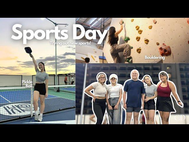 TRYING NEW SPORTS | Paddles, Chalk, and Panic 