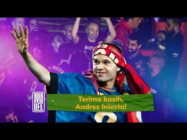 22 tahun penuh magis bersama Andrés Iniesta! | Bola itu Life