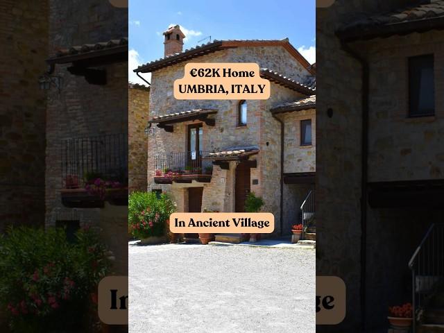 Stunning €62,000 Stone House in Umbria!  #shorts #italy