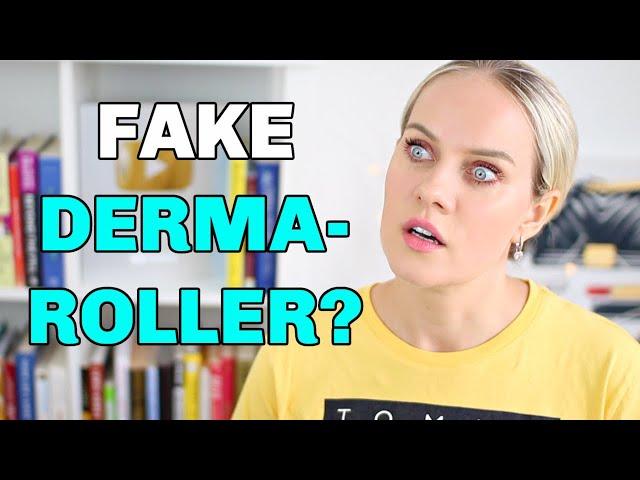 GIN AMBER REACTS TO FAKE DERMAROLLERS