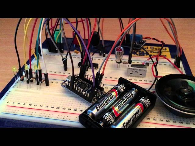 Thermal Detonator Electronics on the Breadboard