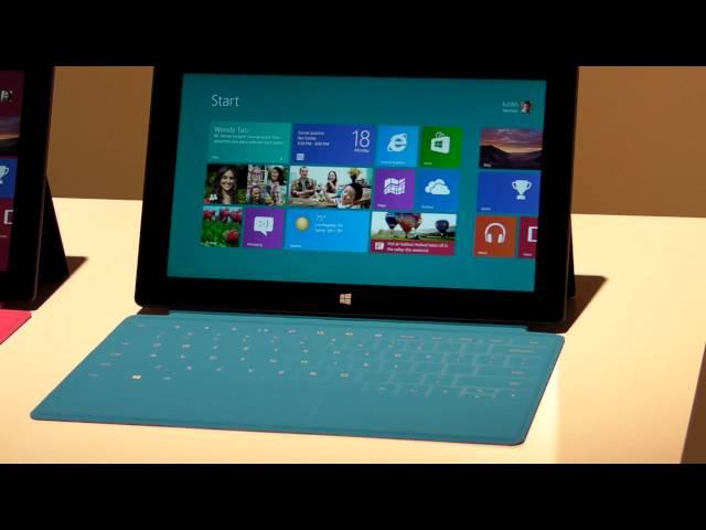 Microsoft Surface Tablet: Hands-on