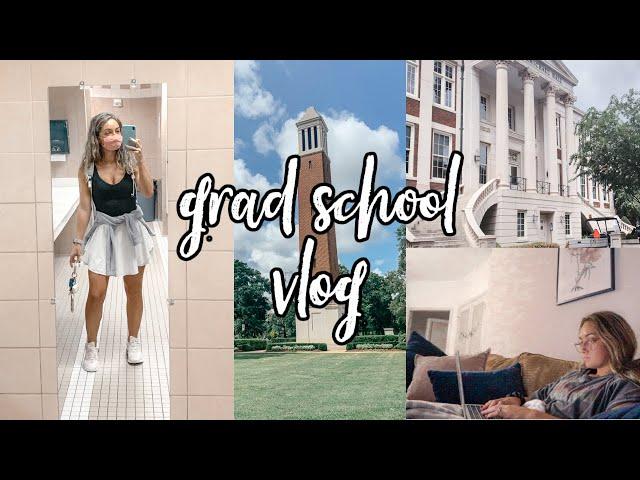 A VERY *REAL* WEEK IN MY LIFE: graduate school at the University of Alabama