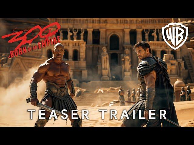 Zack Snyder's 300: Born of an Empire - Teaser Trailer | Dwayne Johnson & Henry Cavill