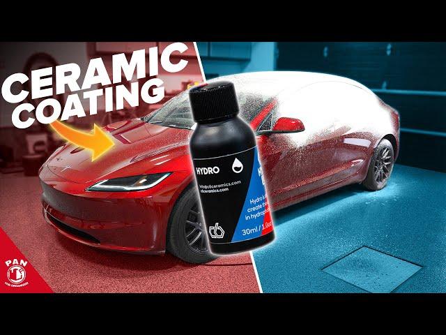 Ultimate Tesla Model 3 Detail: From Wash to Ceramic Coat!