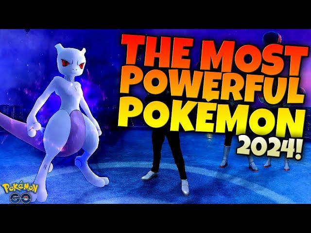 The Absolute MOST Powerful Pokémon in Pokémon GO (End of 2024)