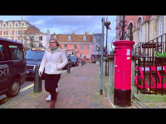 Aylesbury Bus Station to Grand Union Canal - Buckinghamshire England