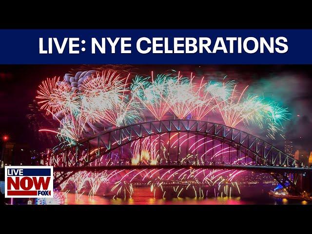 LIVE New Years 2025: Fireworks, Celebrations, Ball Drops