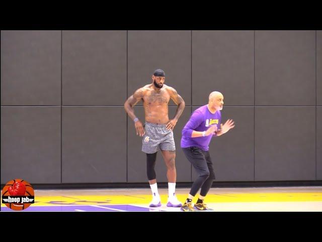 LeBron James Training Shooting Session After Lakers Practice. HoopJab NBA 2024