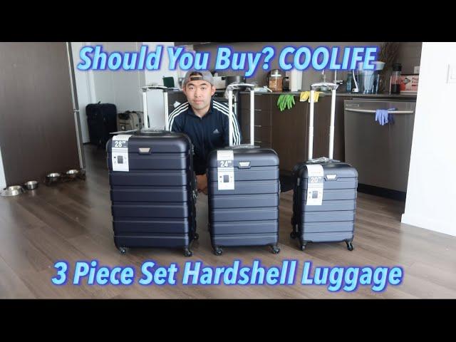 Should You Buy? COOLIFE 3 Piece Set Hardshell Luggage