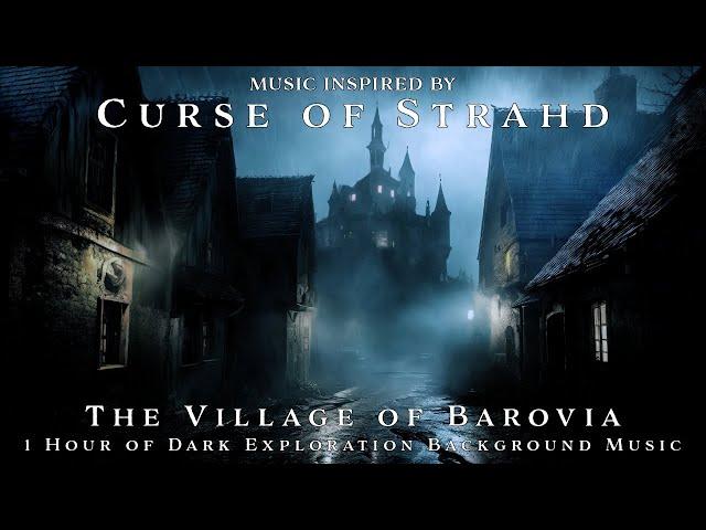 Village of Barovia | Unofficial Curse of Strahd Soundtrack | 1h TTRPG Dark Background Music | Loop