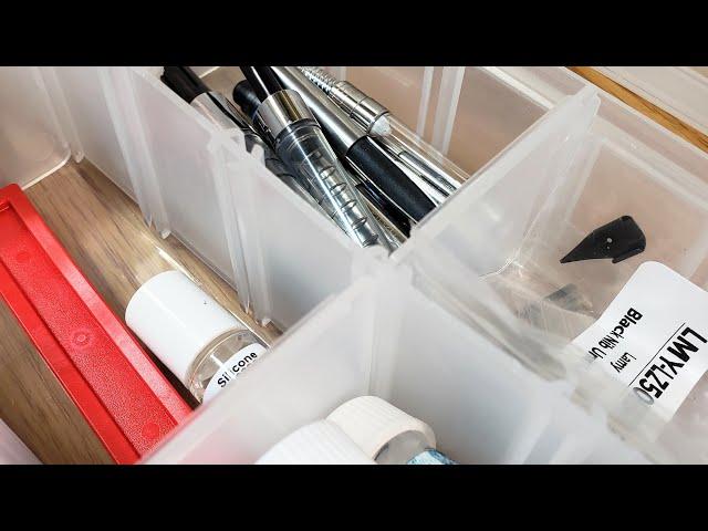 Fountain Pen Accessory Storage for Under $6