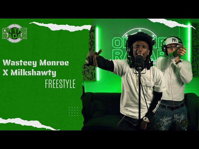 The Wasteey Monroe X Milkshawty "On The Radar" Freestyle