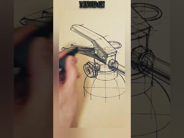 LEVEL UP YOUR DRAWING SKILL  |1MINUTE Daily #shortvideo #shorts #drawing