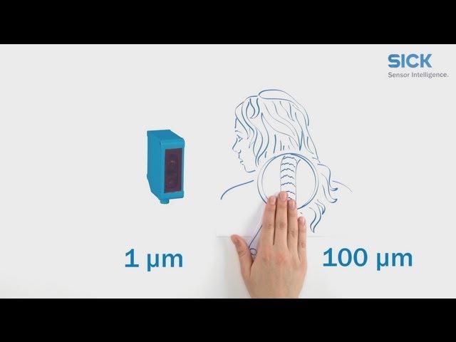 OD Mini from SICK: New short range distance sensor (displacement) for µm precise measurement