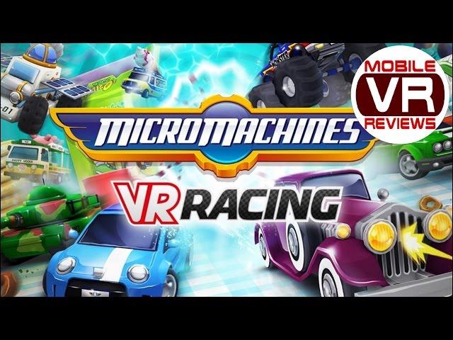 Micro Machines VR Racing (Gear VR) – Pint-sized arcade racing action in VR - Video Review