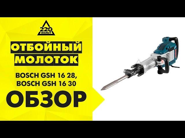 Отбойный молоток BOSCH GSH 16 28,BOSCH GSH 16 30