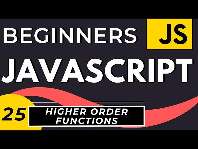 Higher Order Functions Javascript | forEach, filter, map, and reduce functions