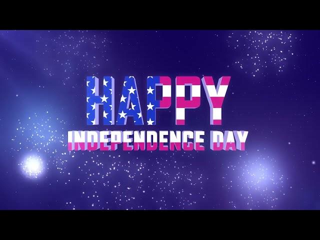 USA Independence Day - 4th of July Greeting Video - 4