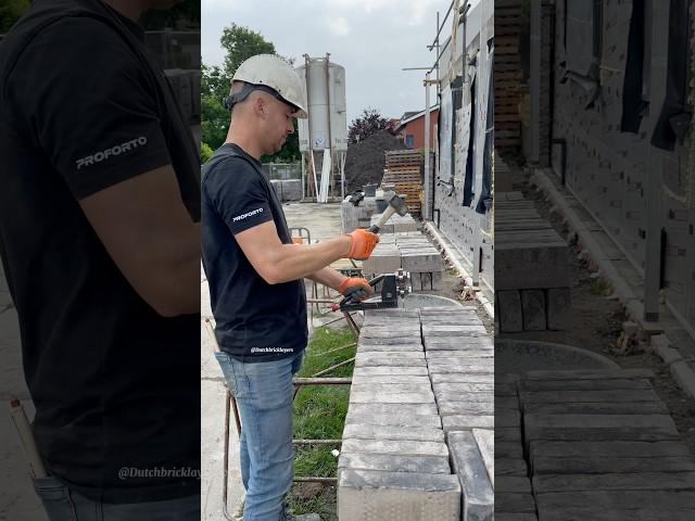 LATEST Brick Tool #asmr #masonry #bricklayer